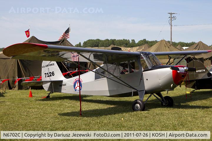 N6702C, Aeronca 7BCM C/N 7BCM488, Aeronca 7BCM CN 7BCM488, N6702C