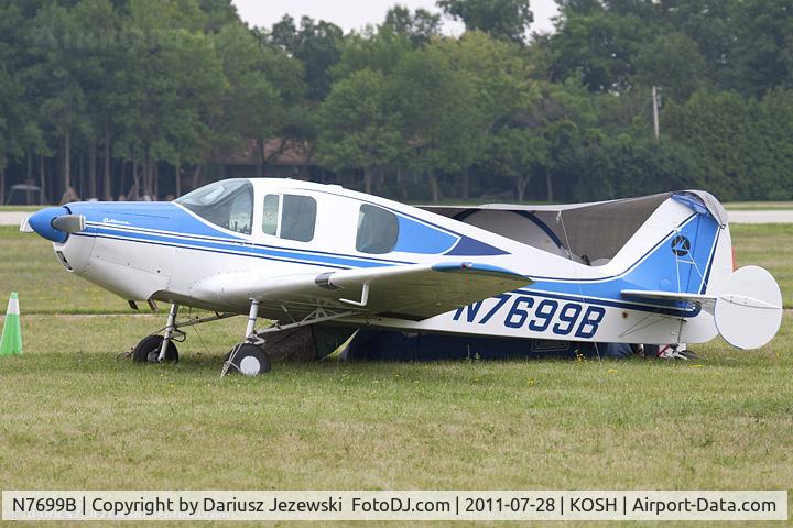 N7699B, 1958 Bellanca 14-19-2 Cruisair Senior C/N 4051, Bellanca 14-19-2 Cruisemaster CN 4051, N7699B