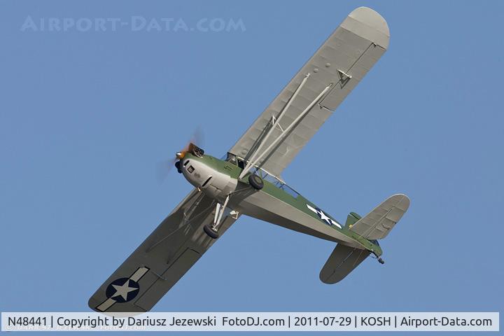 N48441, 1943 Aeronca 0-58B Grasshopper C/N 058B-9983, Aeronca 0-58B CN 058B-9983, N48441