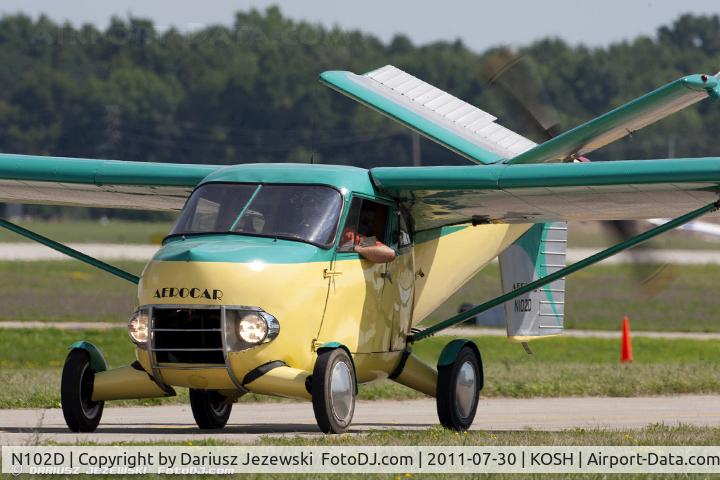N102D, 1960 Aerocar I C/N 4, Aerocar One CN 4, N102D