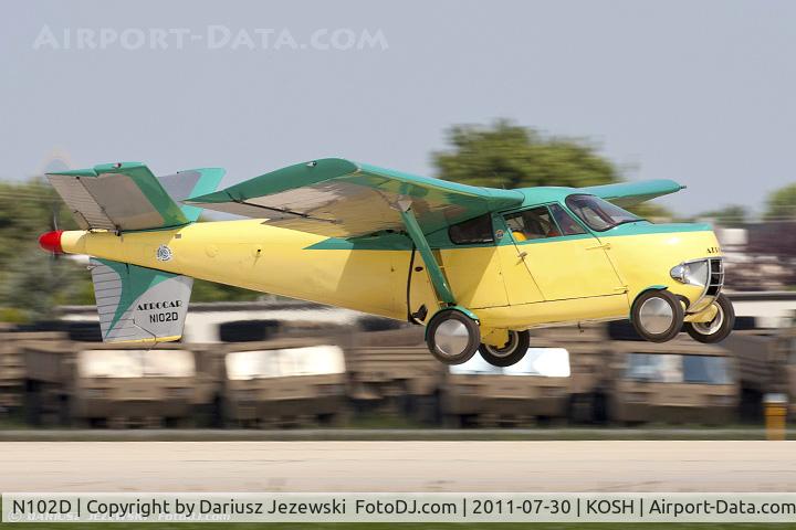 N102D, 1960 Aerocar I C/N 4, Aerocar One CN 4, N102D