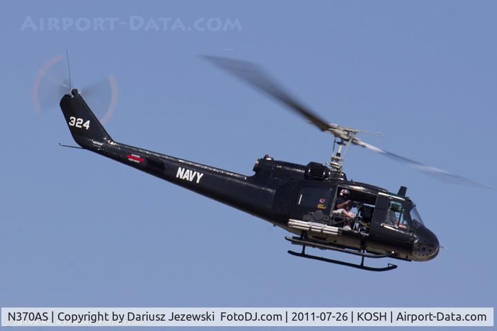 N370AS, Bell UH-1B Iroquois C/N 984, Bell UH-1B CN 63-12923, N370AS