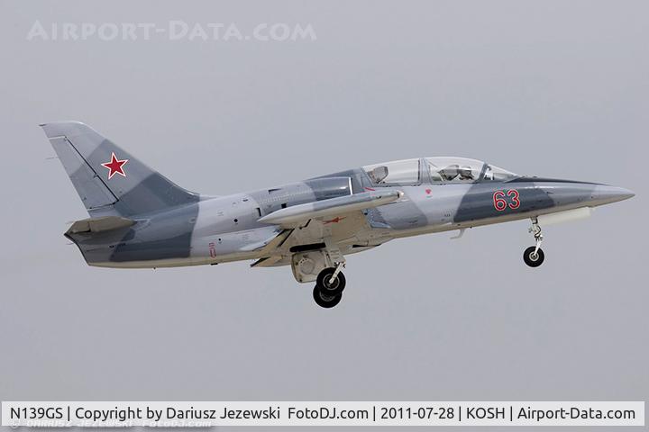 N139GS, Aero L-39C Albatros C/N 432833, Aero Vodochody L-39C Albatros CN 432833, NX139GS
