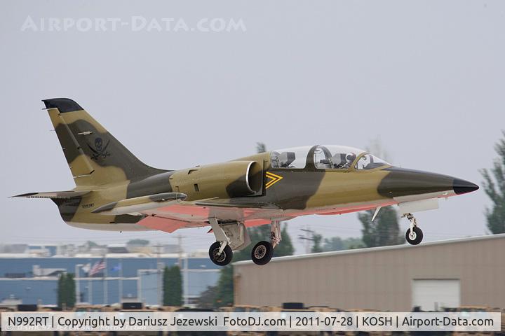 N992RT, 1974 Aero L-39C Albatros C/N 530509, Aero Vodochody L-39C Albatros CN 530509, N992RT