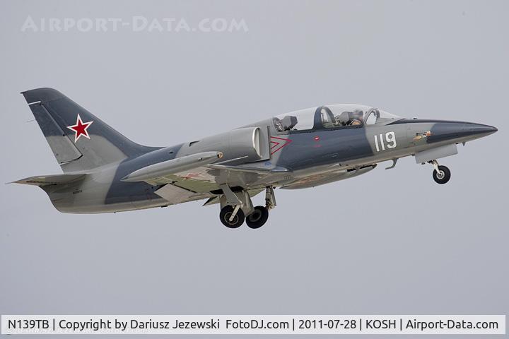 N139TB, 1984 Aero L-39 Albatros C/N 432919, Aero Vodochody L-39 Albatros CN 432919, NX139TB
