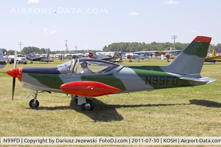 N99FD, 1991 SIAI-Marchetti SF-260D C/N 787, Agusta Spa F.260D CN 787, N99FD