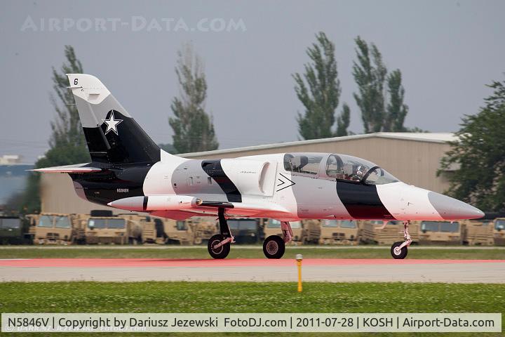 N5846V, 1984 Aero L-39C Albatros C/N 432826, Aero Vodochody L-39C Albatros CN 432826, N5846V