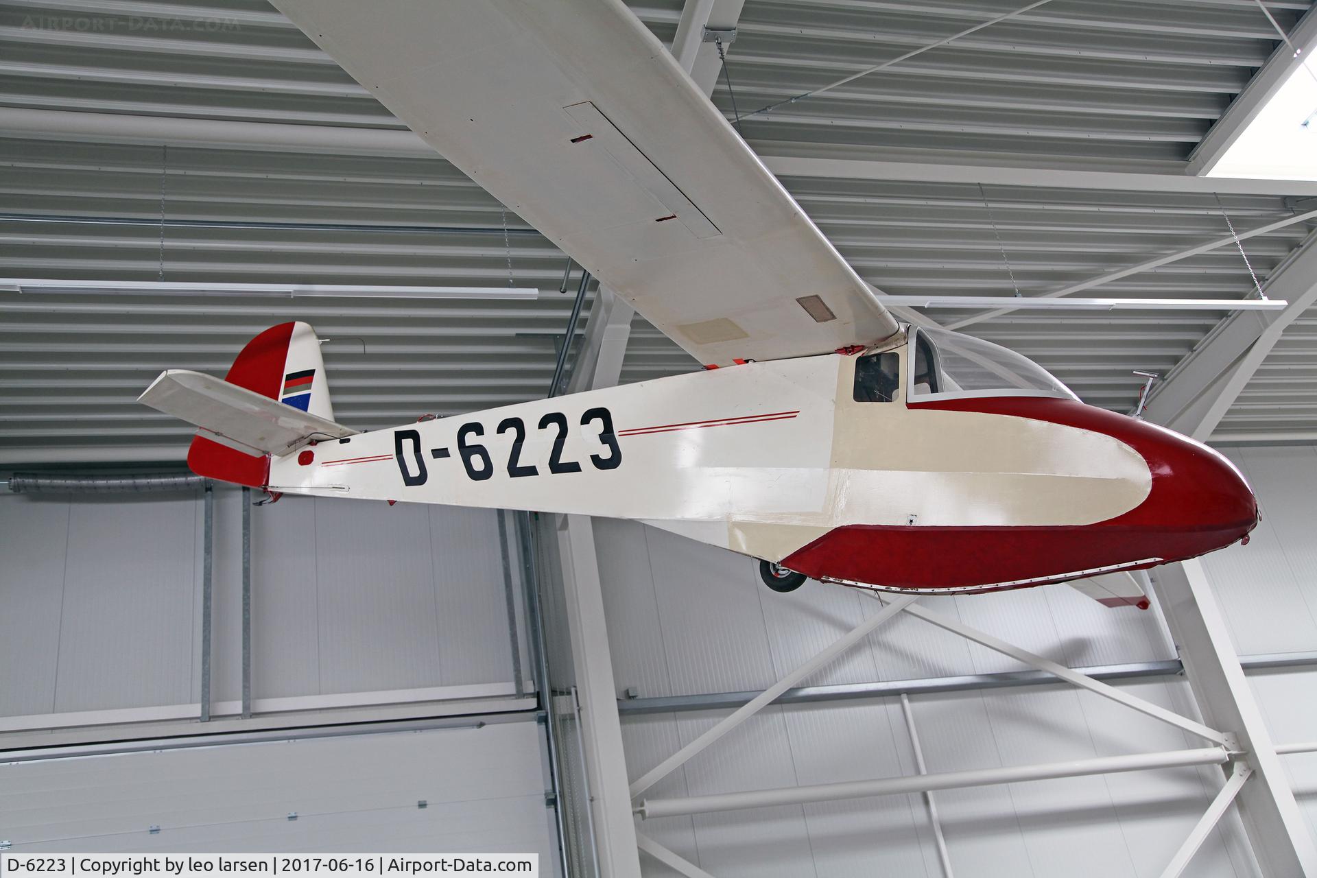 D-6223, Scheibe L-Spatz 55 C/N 01, Wernigerode Technikmuseum 16.6.2017