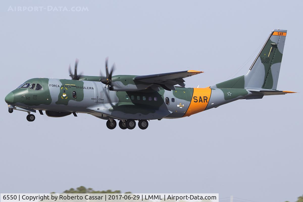 6550, 2017 CASA C-105 Amazonas (C-295 SAR) C/N 157, Runway 31