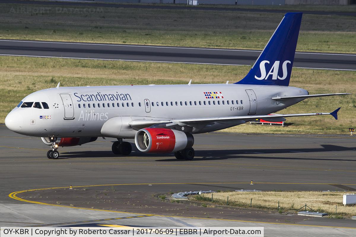 OY-KBR, 2007 Airbus A319-132 C/N 3231, Brussels