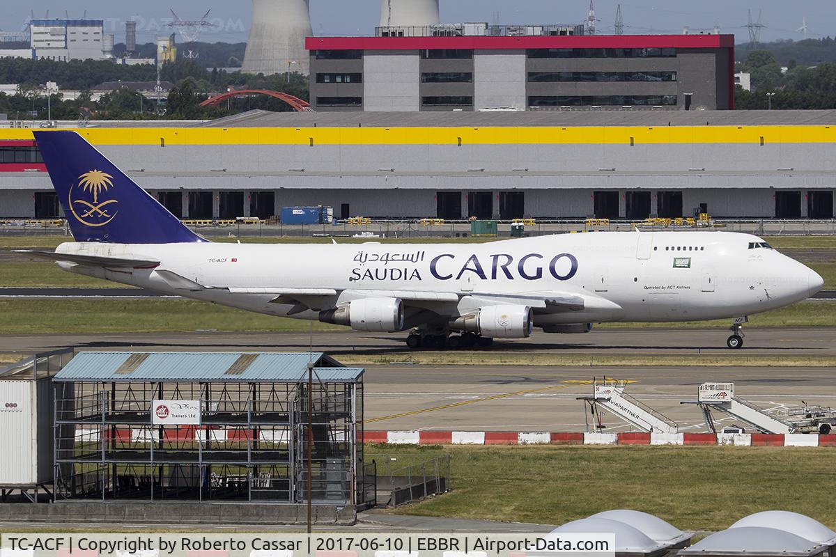 TC-ACF, 1993 Boeing 747-481 C/N 25645, Brussels