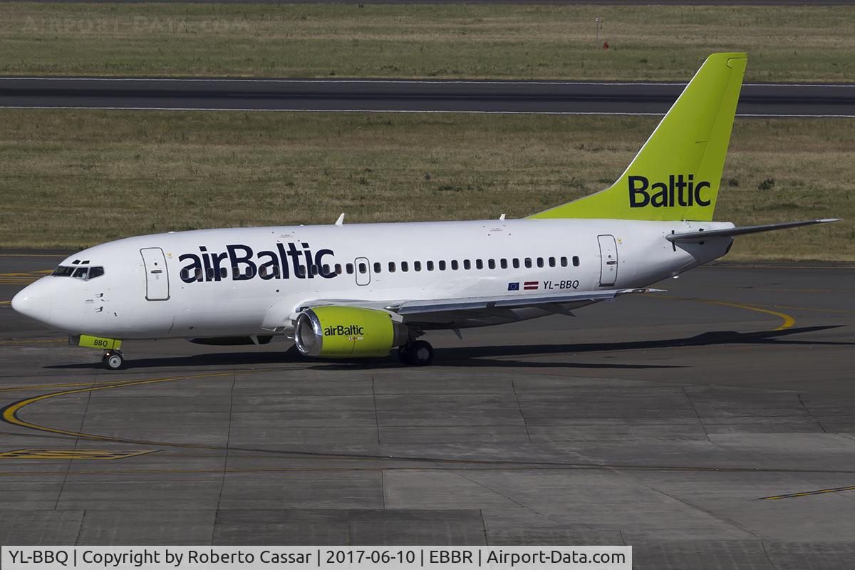 YL-BBQ, 1992 Boeing 737-522 C/N 26691, Brussels