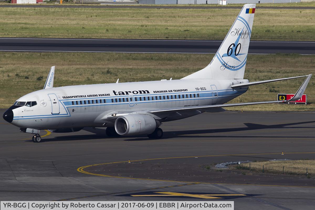 YR-BGG, 2001 Boeing 737-78J C/N 28442, Brussels