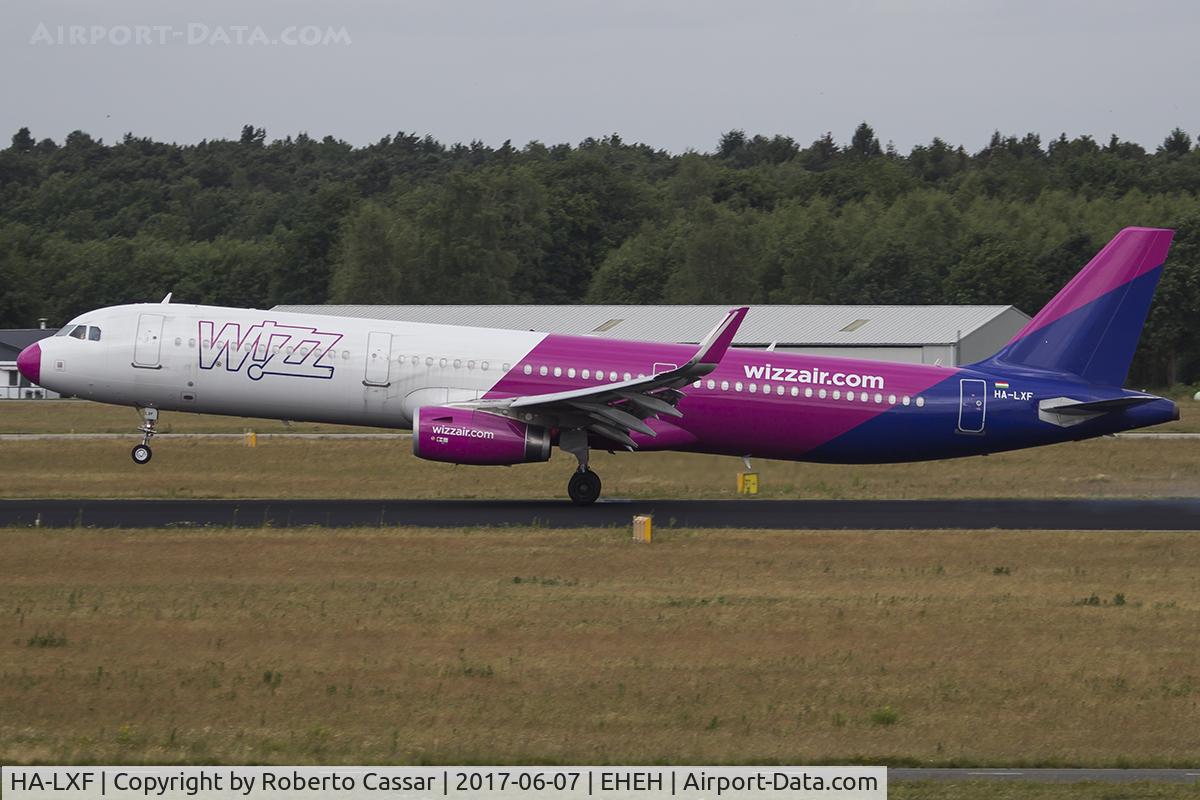 HA-LXF, 2016 Airbus A321-231 C/N 7155, Eindhoven
