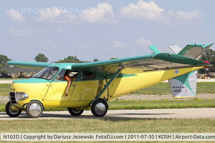 N102D, 1960 Aerocar I C/N 4, Aerocar One CN 4, N102D