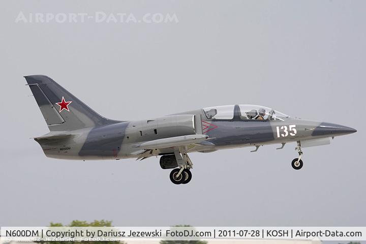 N600DM, 1984 Aero L-39 Albatros C/N 432935, Aero Vodochody L-39 Albatros CN 432935, N600DM