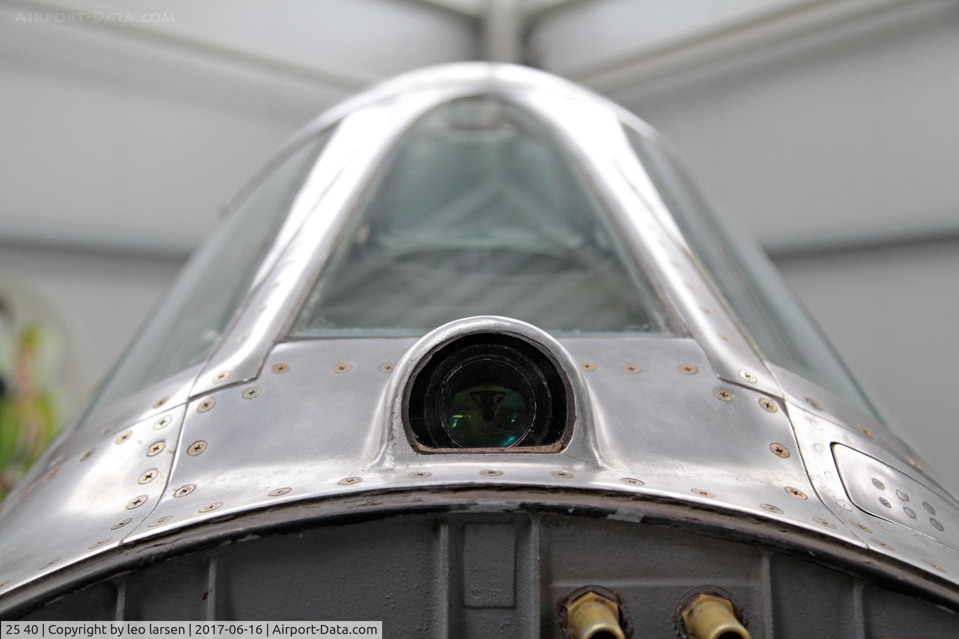 25 40, Lockheed F-104G Starfighter C/N 683-8327, Wernigerode Technik Museum 16.6.2017

Gun Camera