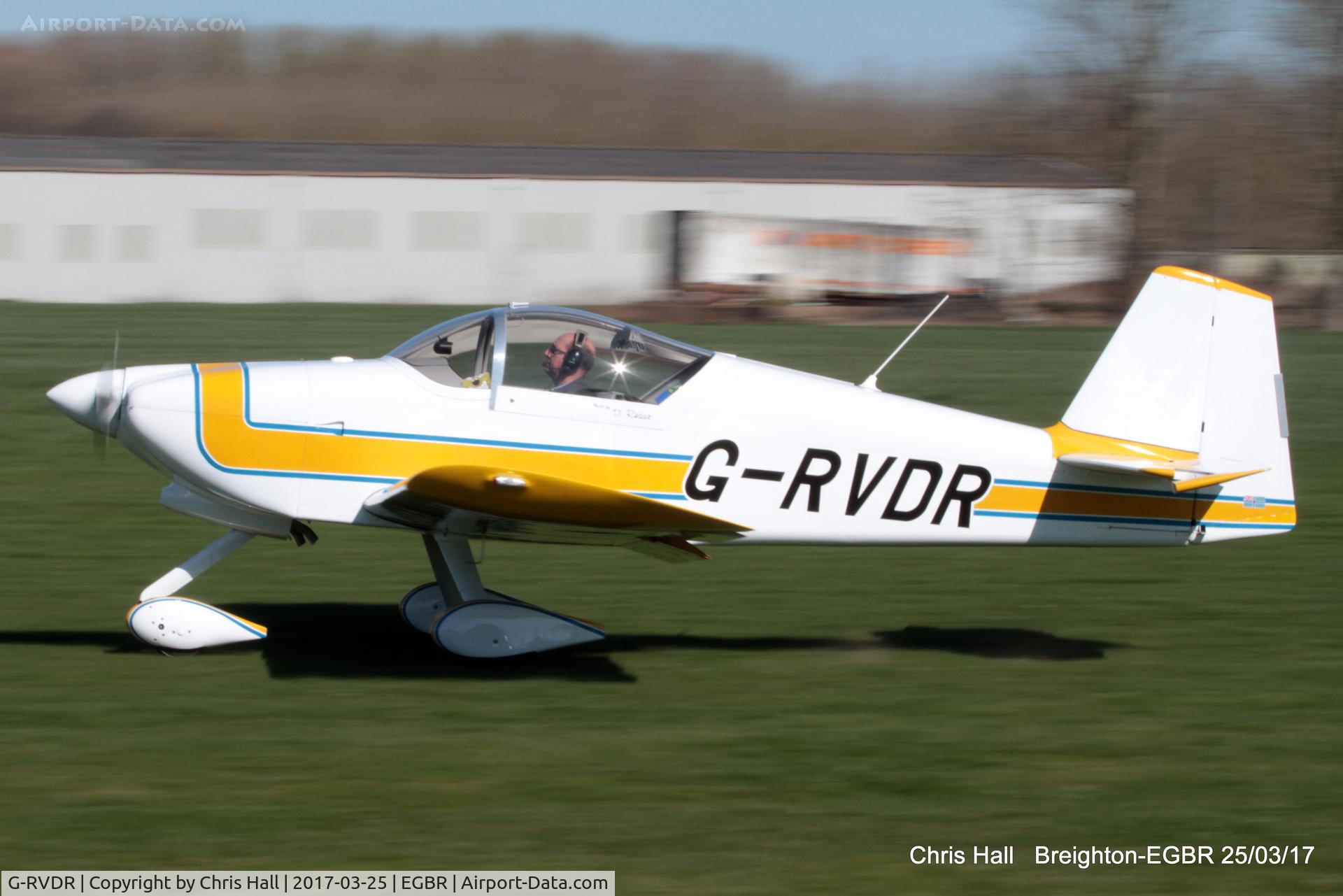 G-RVDR, 2001 Vans RV-6A C/N PFA 181A-13098, at Breighton
