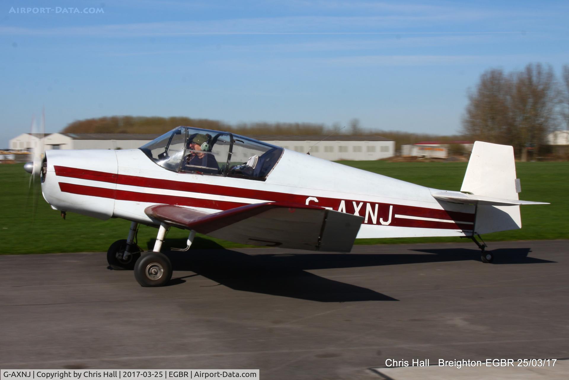 G-AXNJ, 1957 Wassmer (Jodel) D-120 Paris-Nice C/N 52, at Breighton