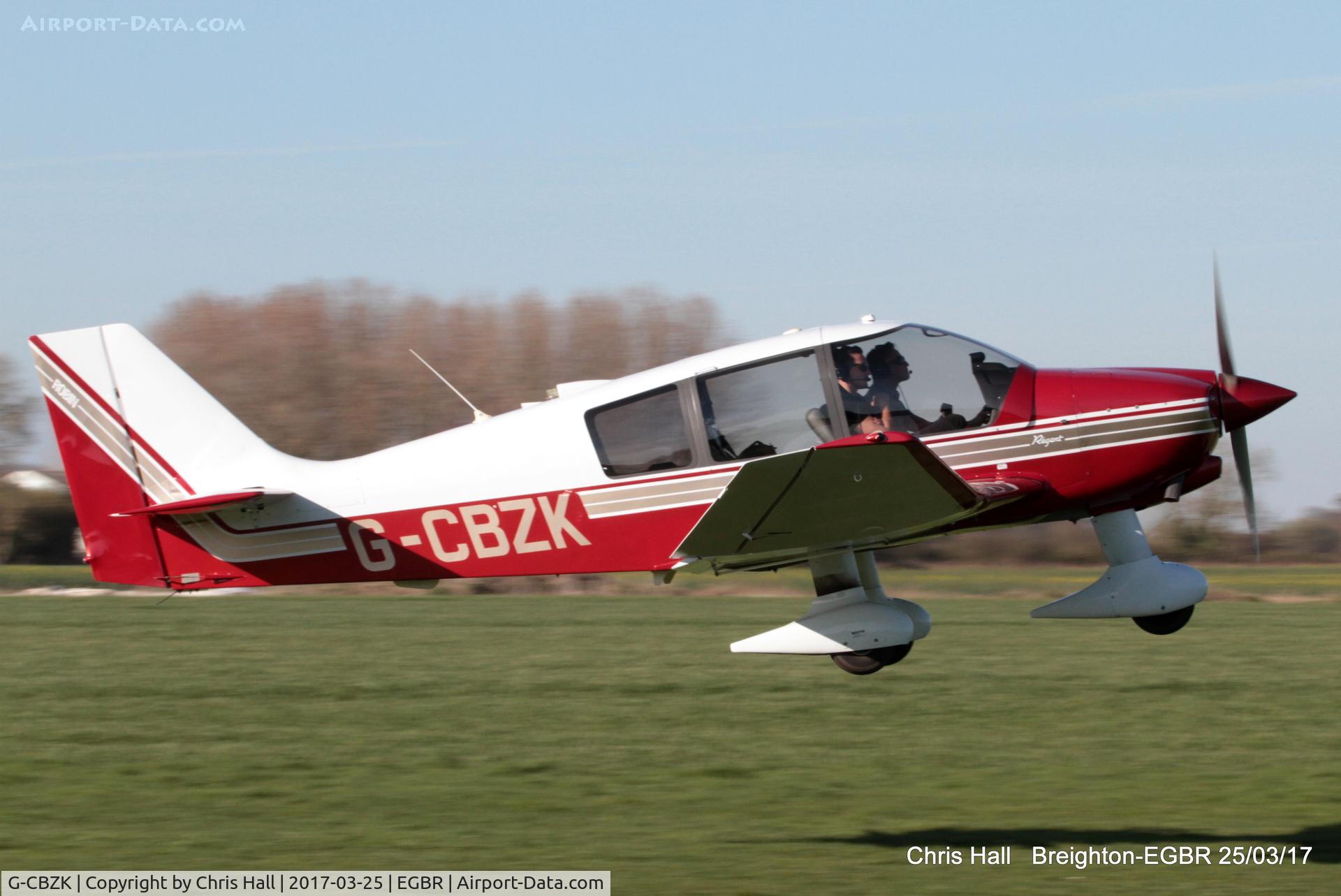 G-CBZK, 2002 Robin DR-400-180 Regent Regent C/N 2543, at Breighton