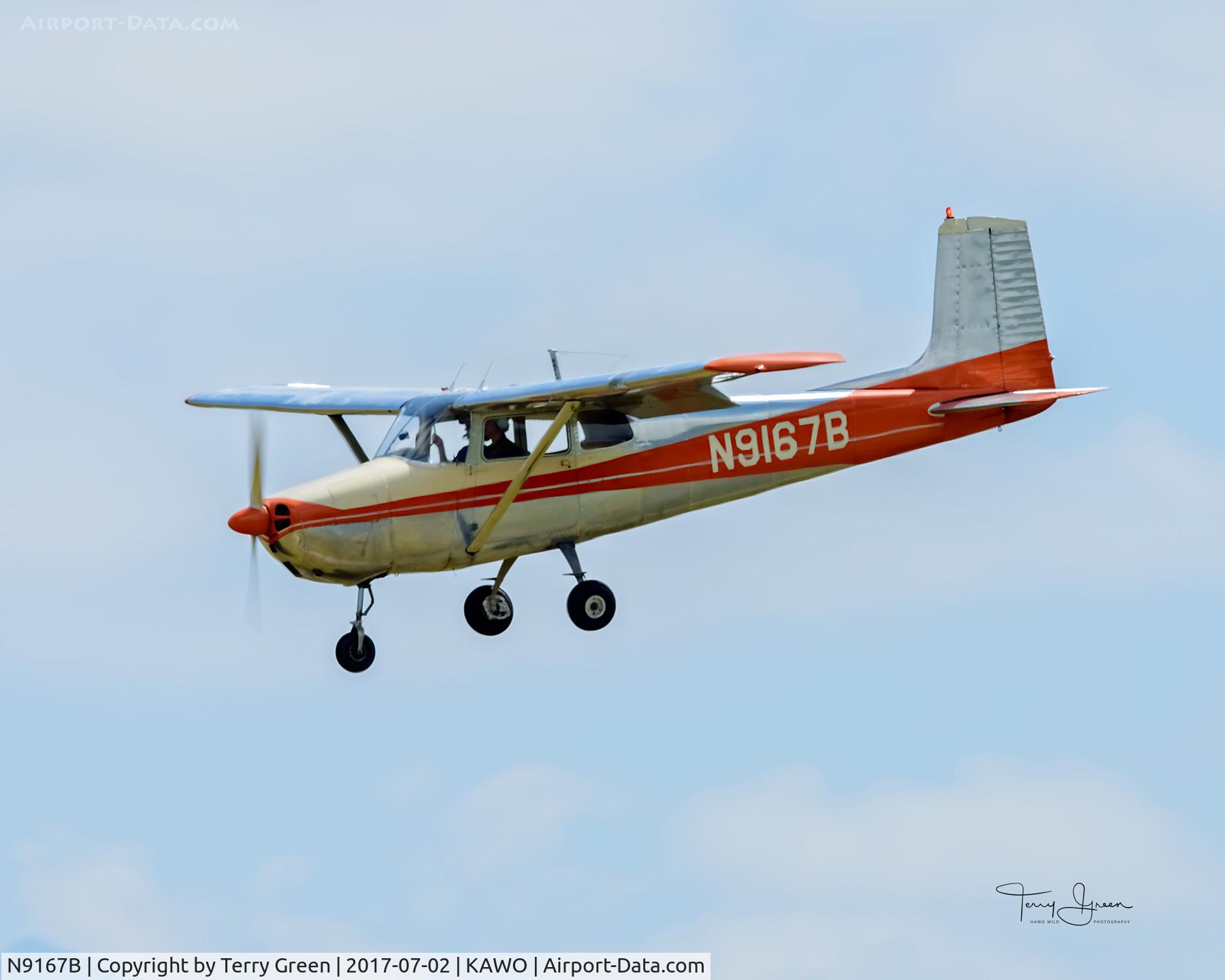 N9167B, 1958 Cessna 172 C/N 36767, KAWO