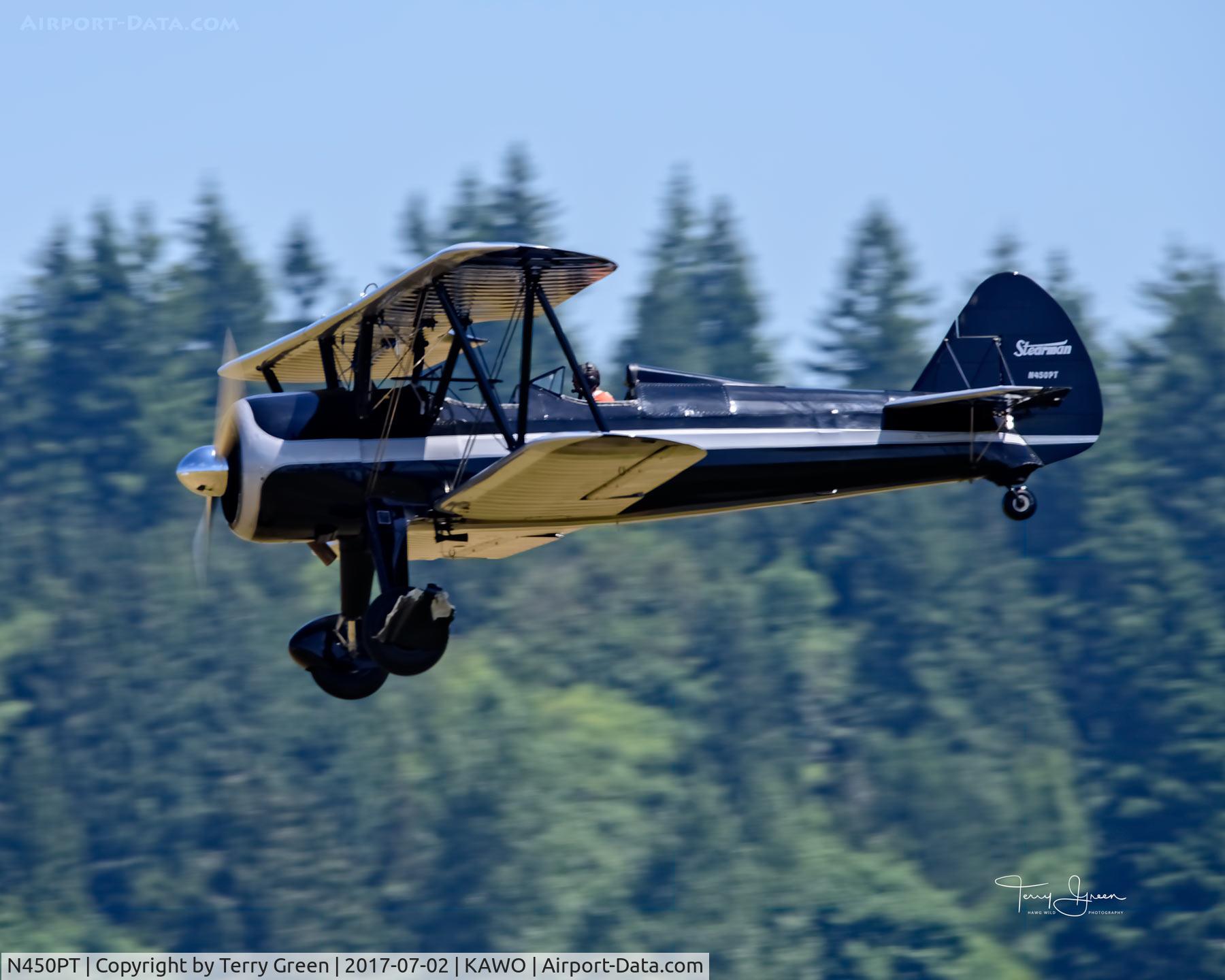 N450PT, 1943 Boeing B75N1 C/N 75-7577, KAWO