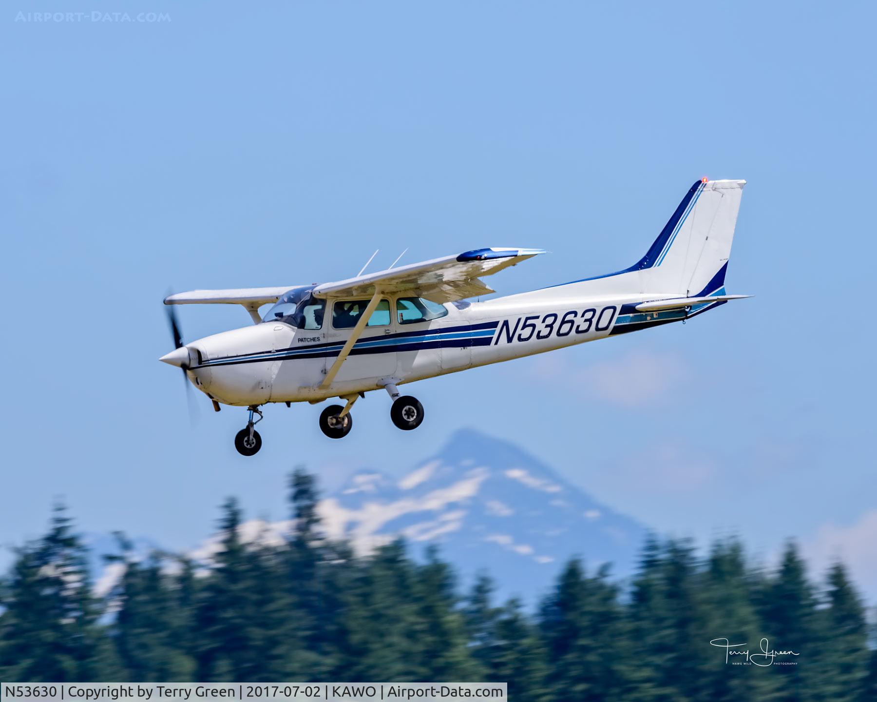 N53630, 1981 Cessna 172P C/N 17274789, KAWO