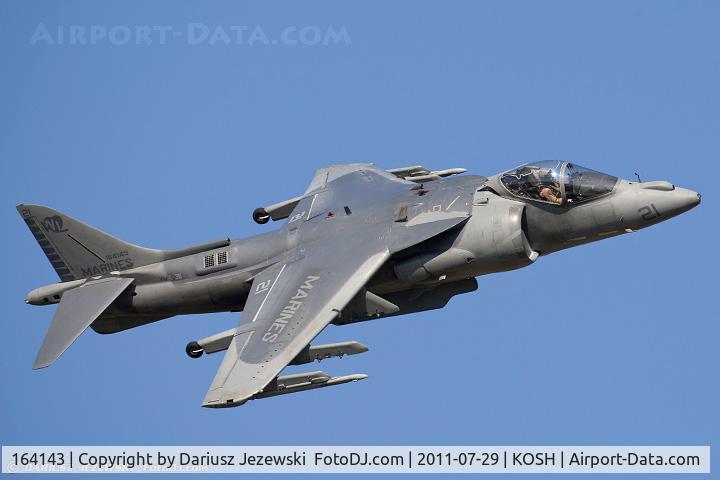 164143, McDonnell Douglas AV-8B Harrier II C/N 216, AV-8B Harrier 164143 WL-21 from VMA-311 Tomcats MCAS Yuma, AZ