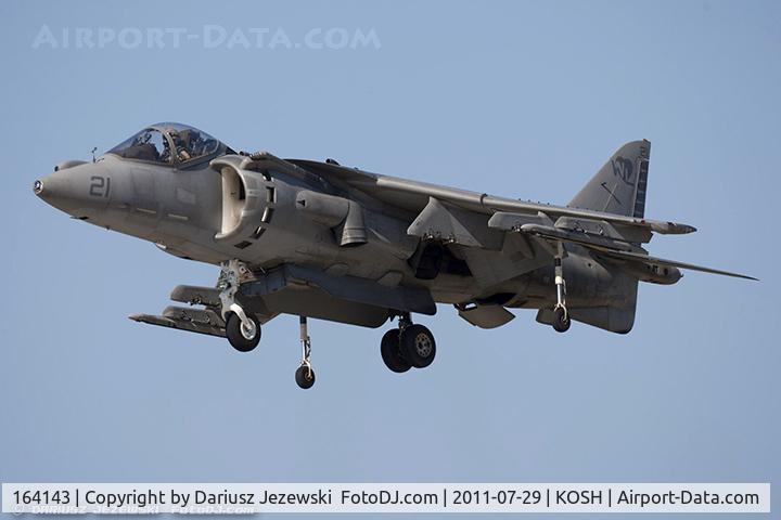 164143, McDonnell Douglas AV-8B Harrier II C/N 216, AV-8B Harrier 164143 WL-21 from VMA-311 Tomcats MCAS Yuma, AZ