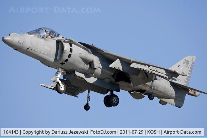 164143, McDonnell Douglas AV-8B Harrier II C/N 216, AV-8B Harrier 164143 WL-21 from VMA-311 Tomcats MCAS Yuma, AZ