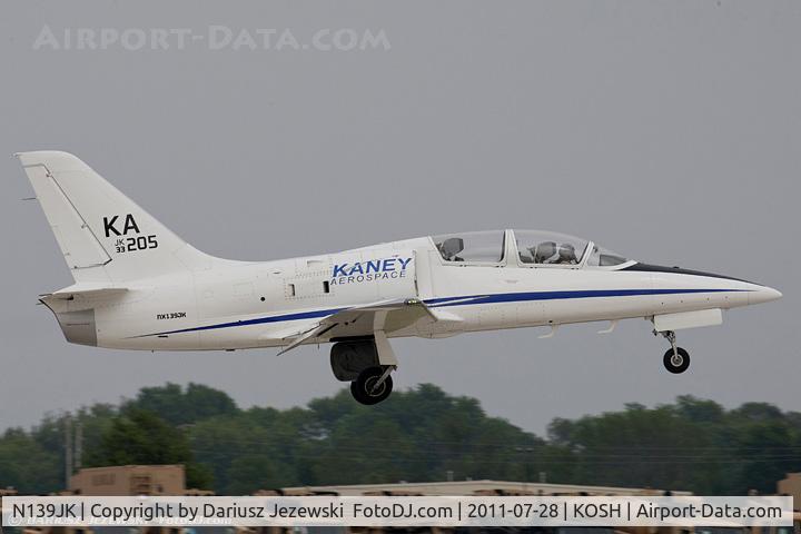 N139JK, 1973 Aero L-39C Albatros C/N 330205, Aero Vodochody L-39C Albatros CN 330205, NX139JK