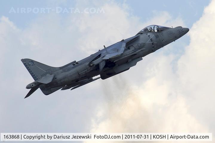 163868, McDonnell Douglas AV-8B Harrier II C/N 176, AV-8B Harrier 163868 WL-22 from VMA-311 Tomcats MCAS Yuma, AZ