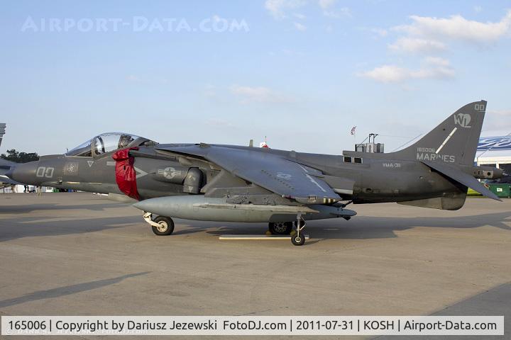 165006, McDonnell Douglas AV-8B+ Harrier II C/N 262, AV-8B Harrier 165006 WL-00 from VMA-311 Tomcats MCAS Yuma, AZ