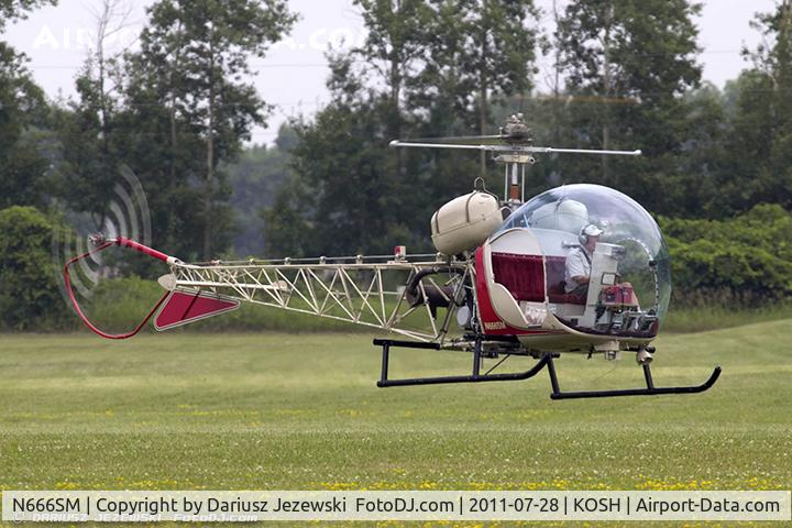 N666SM, Bell 47G-3B-1 Sioux C/N 3533, Bell 47G-3B-1 CN (66-4292) 3533, N666SM