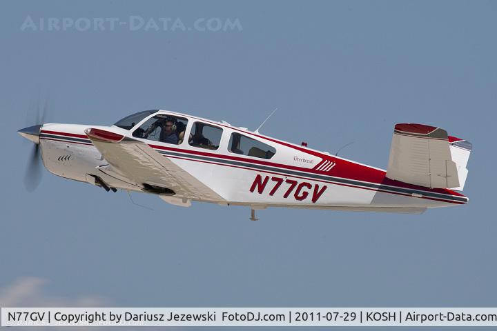 N77GV, 1964 Beech S35 Bonanza C/N D-7693, Beech S-35 CN D-7693, N77GV
