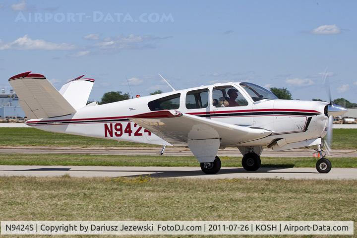 N9424S, 1965 Beech V35 Bonanza C/N D-8022, KG26_465.jpg, 720x480
