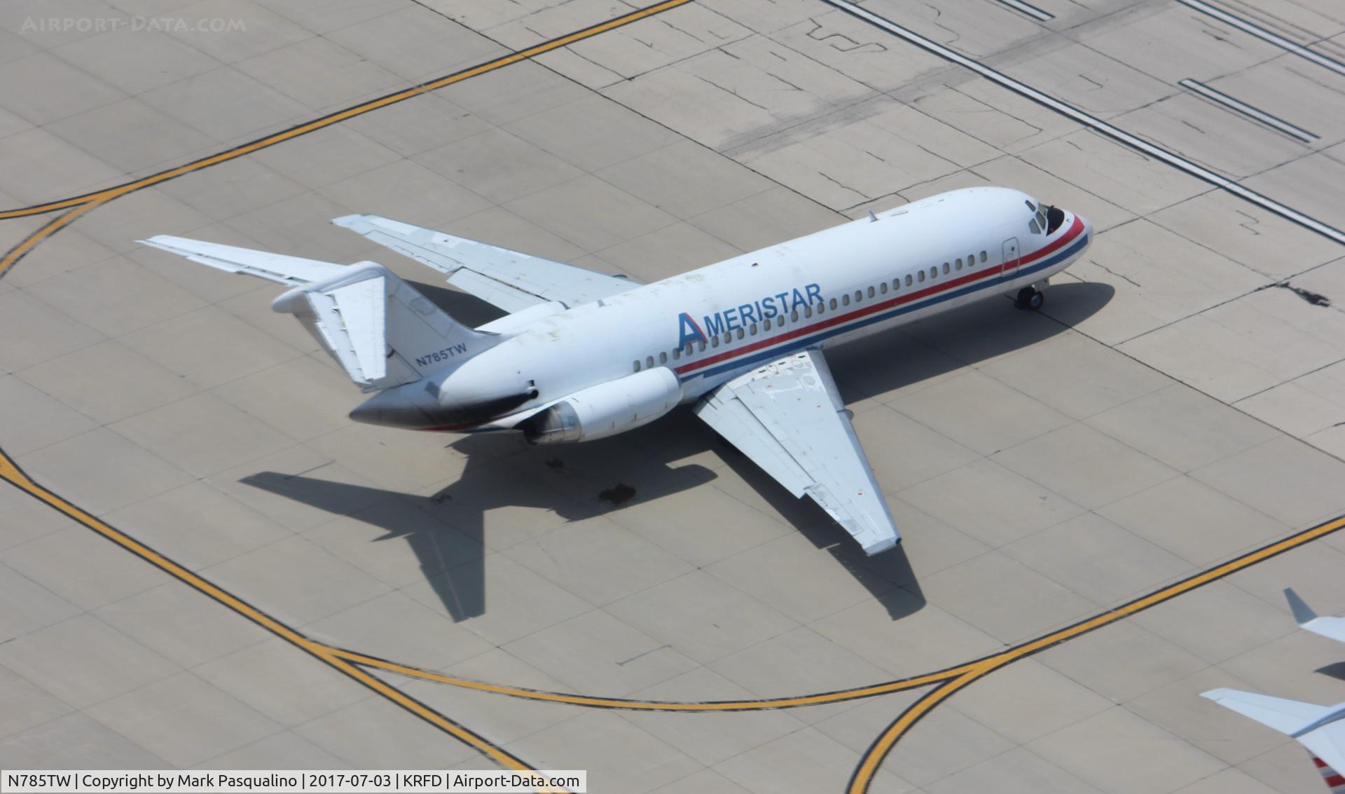 N785TW, 1967 Douglas DC-9-15F C/N 47015, Douglas DC-9-15F