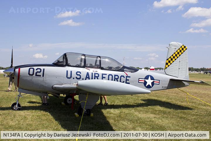 N134FA, 1954 Beech B-45 C/N CG-21, Beech B45 Mentor CN CG-21, N134FA
