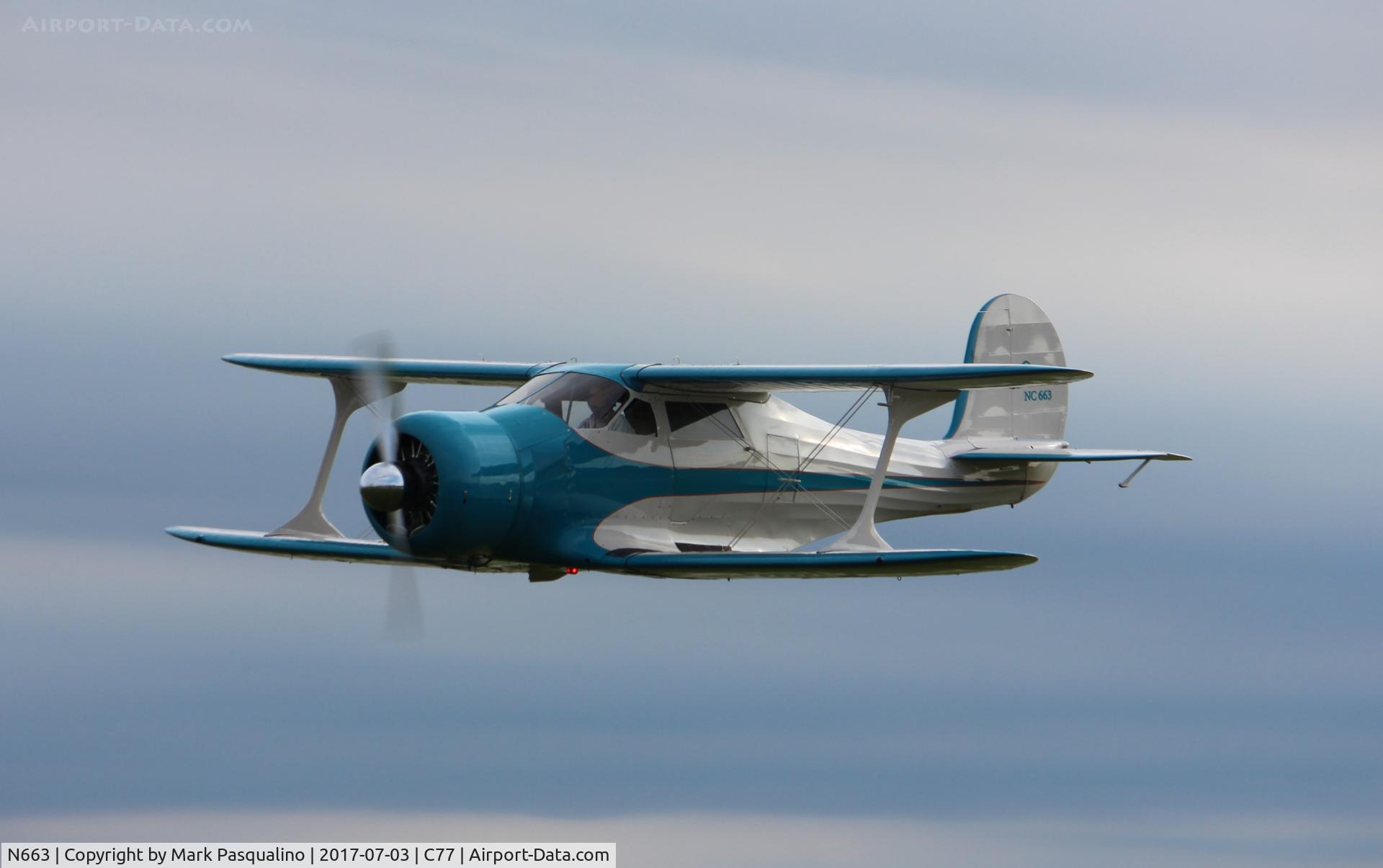 N663, 1943 Beech D17S Staggerwing C/N 4903, Beech D17S