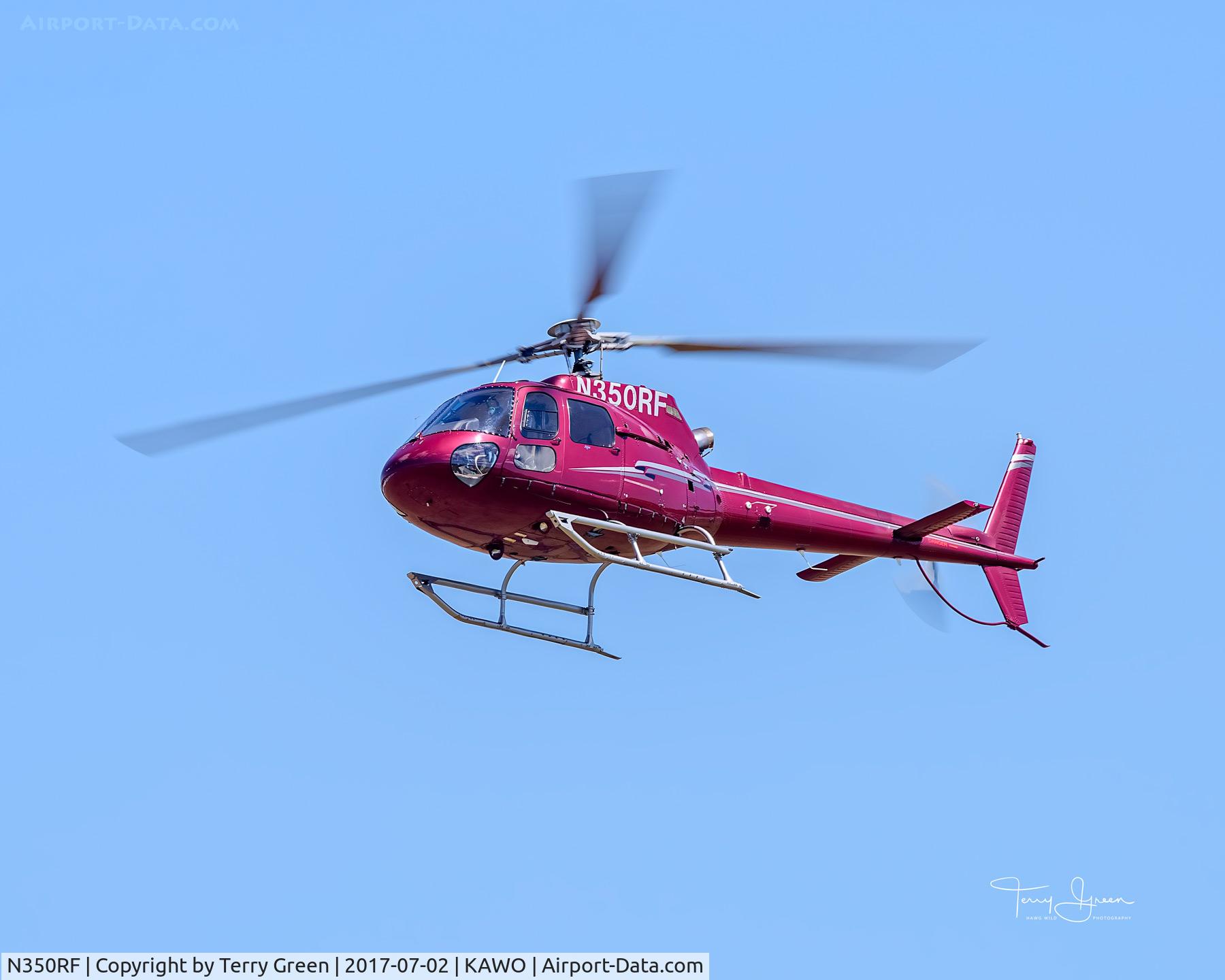 N350RF, Eurocopter AS-350B-2 Ecureuil Ecureuil C/N 4608, KAWO
