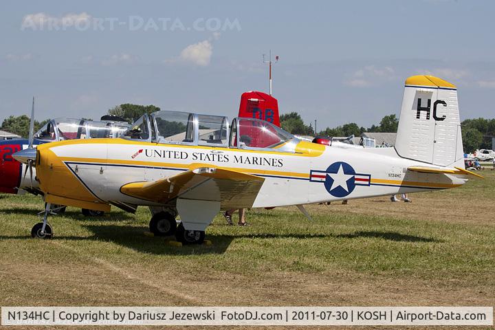 N134HC, 1958 Beech T-34A (A45) Mentor Mentor C/N CG-207, Beech A45 Mentor CN CG-207, N134HC