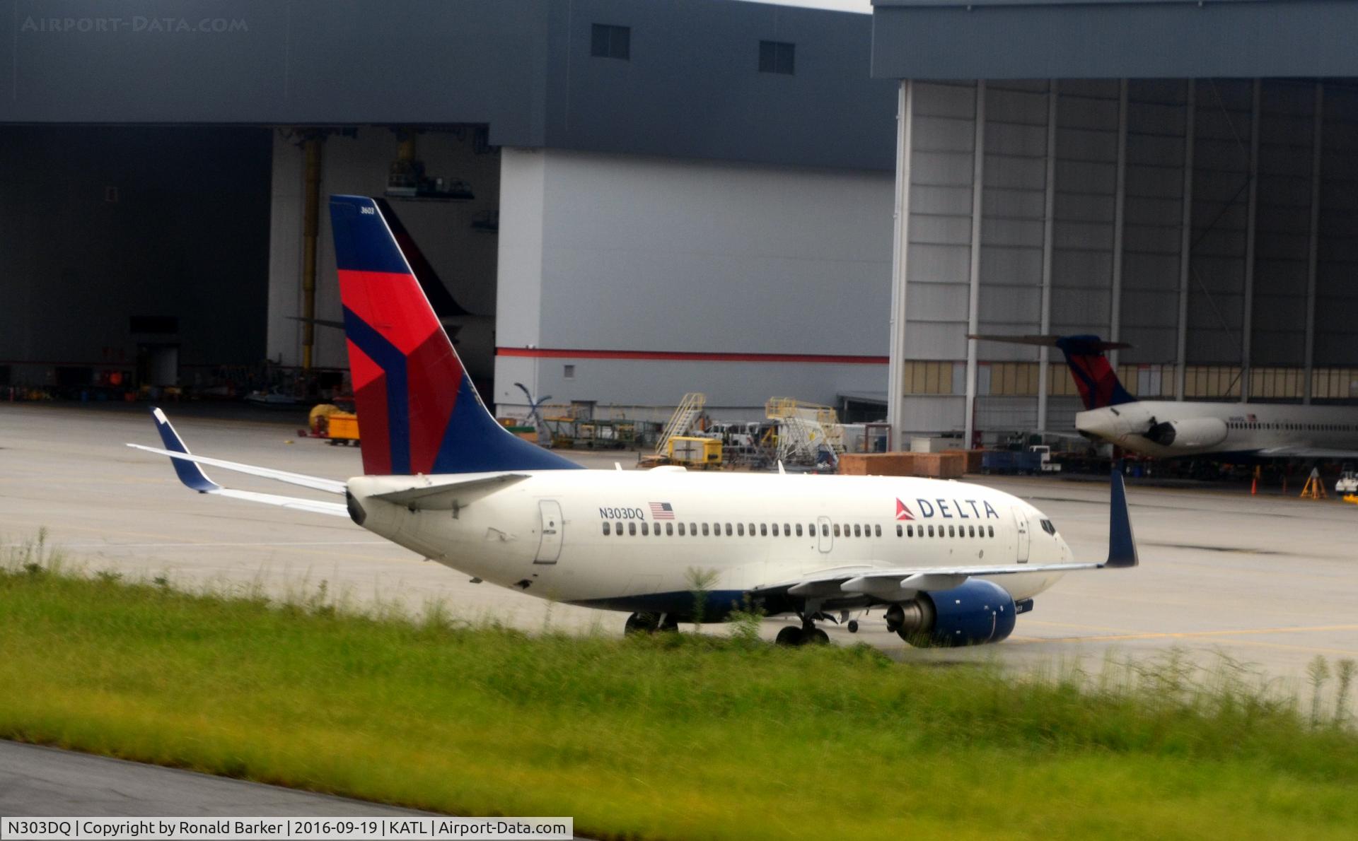 N303DQ, 2008 Boeing 737-732 C/N 29688, Atlanta