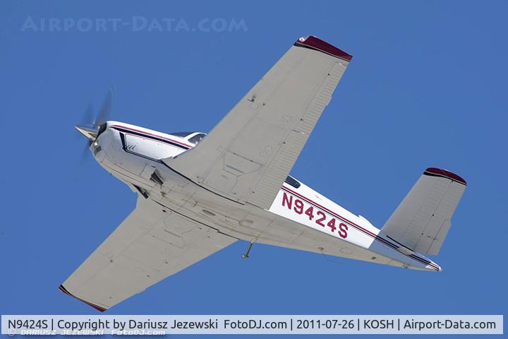 N9424S, 1965 Beech V35 Bonanza C/N D-8022, Beech V35 Bonanza CN D-8022, N9424S
