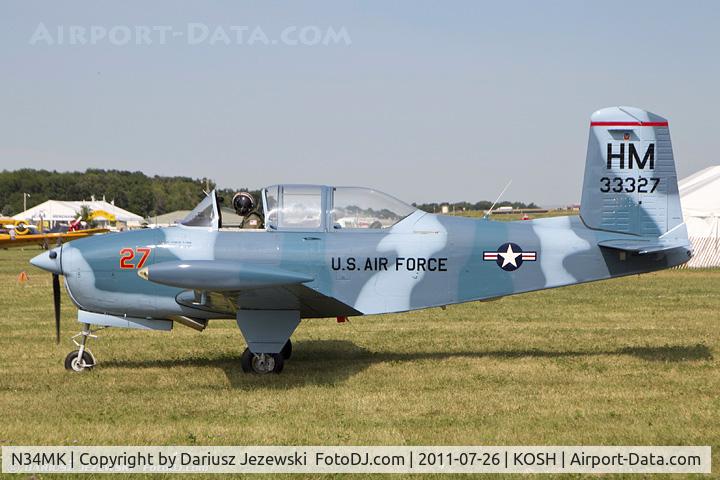 N34MK, 1953 Beech A45 C/N G-88, Beech A45 CN G-88, N34MK