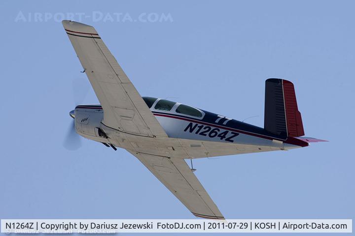 N1264Z, 1961 Beech N35 Bonanza C/N D-6728, Beech N35 Bonanza CN D-6728, N1264Z