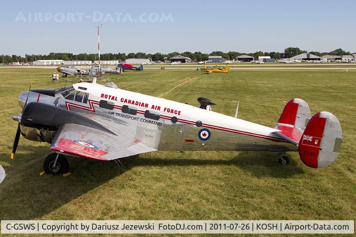 C-GSWS, 1953 Beech Expeditor 3NM C/N CA-261 (A-911), Beech 3NM (D18S) CN CA261, C-GSWS