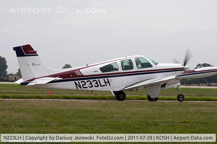 N223LH, 1976 Beech A100 King Air C/N B-223, Beech F33A Bonanza CN CE-550, N233LH