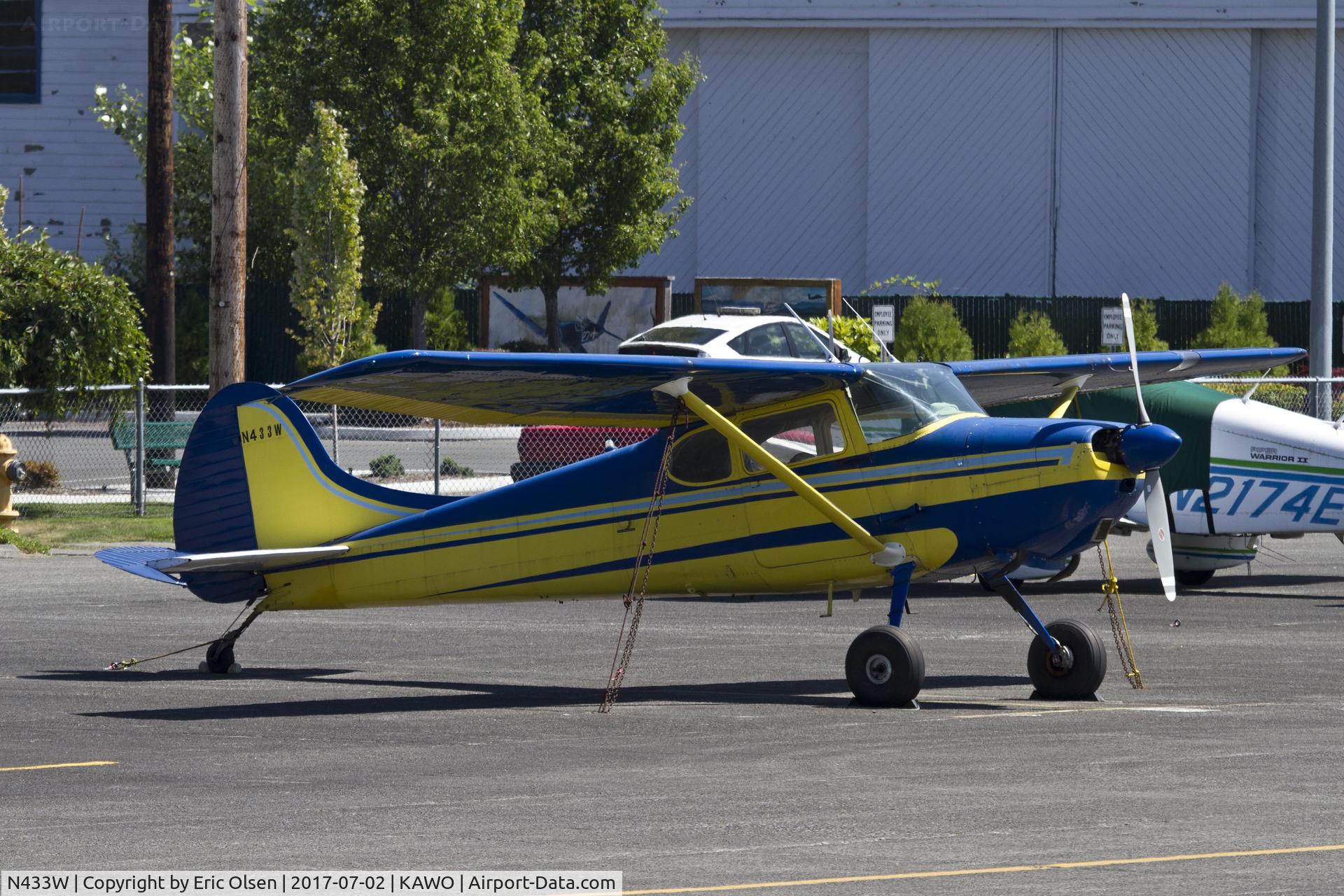 N433W, 1953 Cessna 170B C/N 25962, Cessna 170B at KAWO