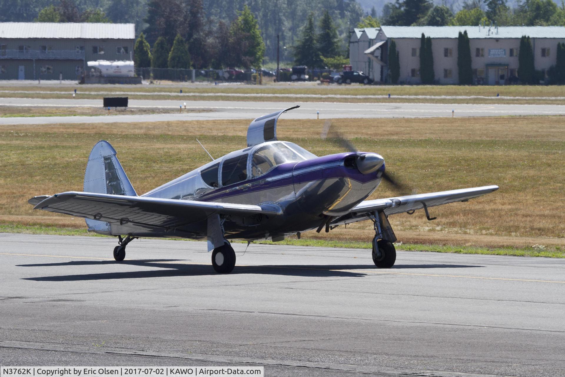 N3762K, 1946 Globe GC-1B Swift C/N 1455, 1946 Globe at KAWO.