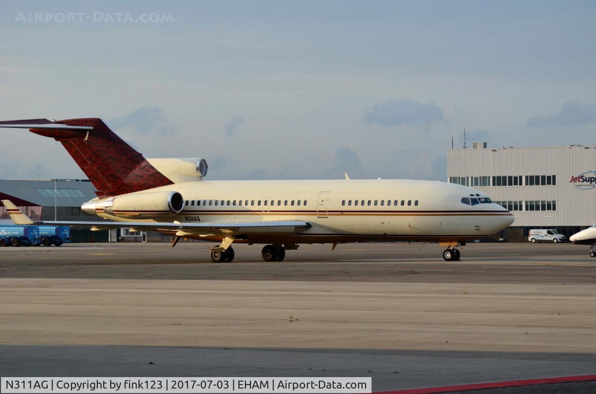 N311AG, 1971 Boeing 727-17 C/N 20512, AT SCHIPHOL